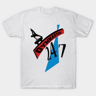 24/7 tee red  and blue T-Shirt